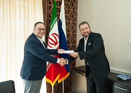 Открытие представительства Российско - Иранского делового совета в Торговом доме Иран.