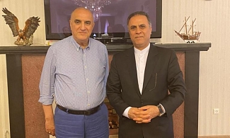 Встреча президента   Совместной ирано- российской торговой палаты с Генеральным консулом Исламской Республики Иран в г. Астрахани, Россия.