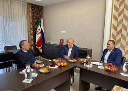 Визит и.о. Генерального Консула Исламской Республики Иран в Астрахани Хасана Резвани в Торговый дом Ирана