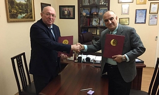 Подписание соглашения о сотрудничестве с Союзом "Астраханская торгово-промышленная палата"