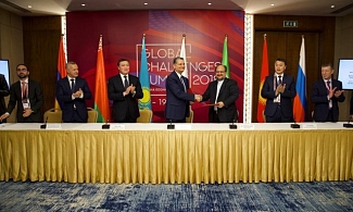 امضاء توافقنامه منطقه آزاد تجاری بین ایران و اتحادیۀ اقتصادی اوراسیا 